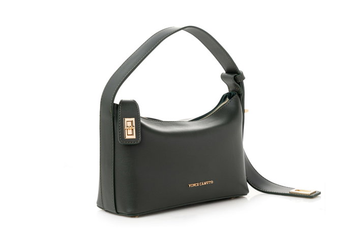 Vince Camuto Bolso Verde Oscuro, Polipiel, 24x10x16 cm